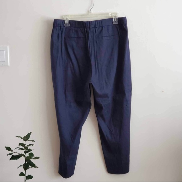 J. Jill Modern Linen-Stretch Slit-Hem Pants - Picture 9 of 9